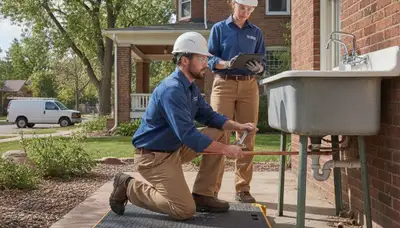 Loveland, CO plumbing repair service truck for residential leak and pipe repair work