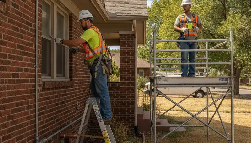 Plumbing repair technician serving Loveland, CO for residential and commercial pipe repairs