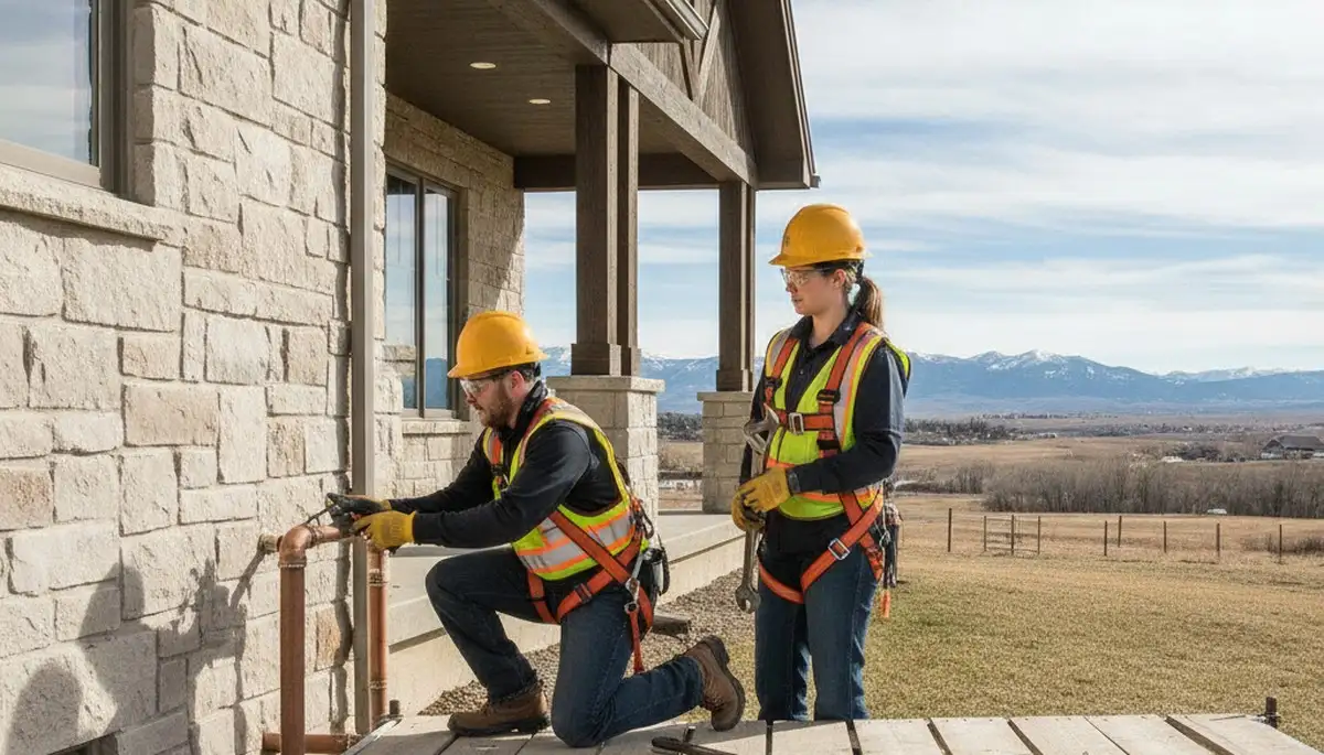 Plumber repairing a sink in Loveland, CO for local plumbing repair services