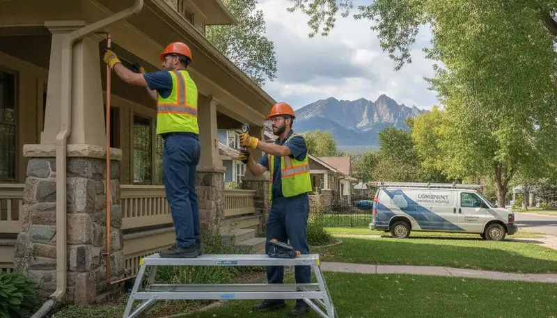 Professional plumber providing repair service in Loveland, CO for plumbing issues