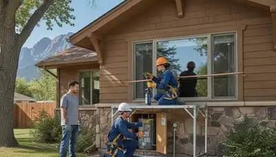 Loveland, CO plumbing repair service van for local residential and commercial plumbing solutions