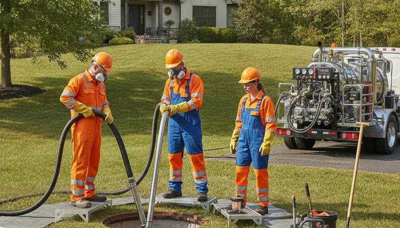 Septic tank cleaning service for Loveland, CO homes by On Call Plumbers