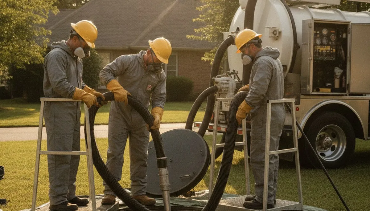 Septic tank cleaning service for Loveland, CO homes by On Call Plumbers