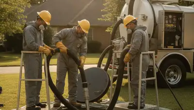 Septic tank cleaning service for Loveland, CO homes by On Call Plumbers