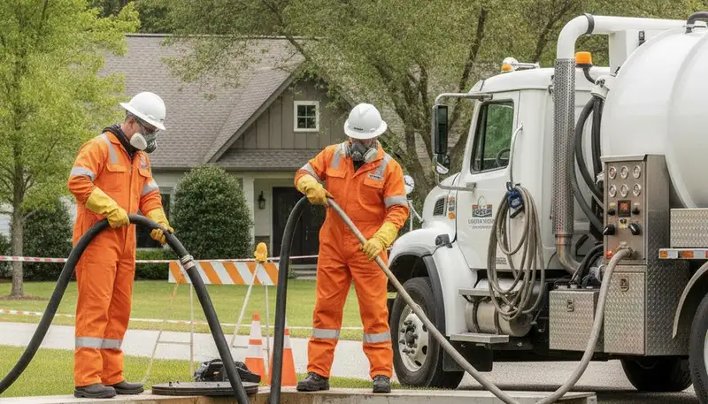 Septic tank cleaning service for Loveland, CO homes by On Call Plumbers