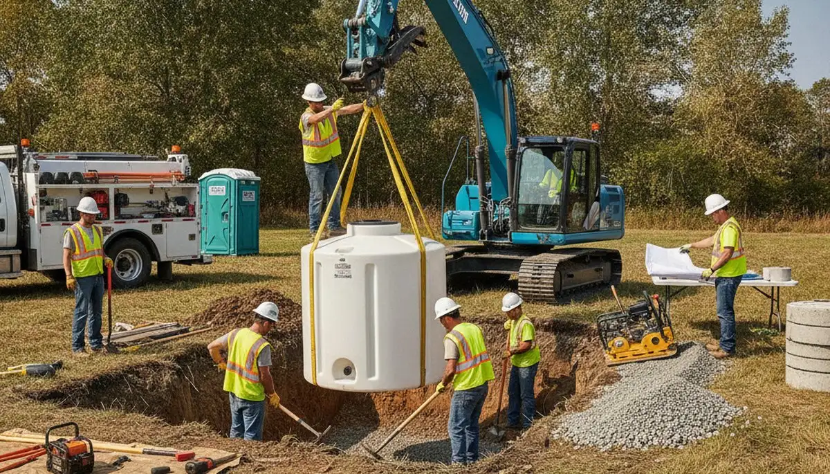 Septic tank installation for Loveland, CO homes by On Call Plumbers