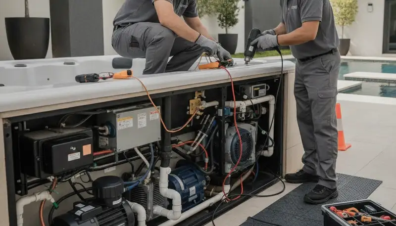 Spa repair service for Loveland, CO homes by On Call Plumbers