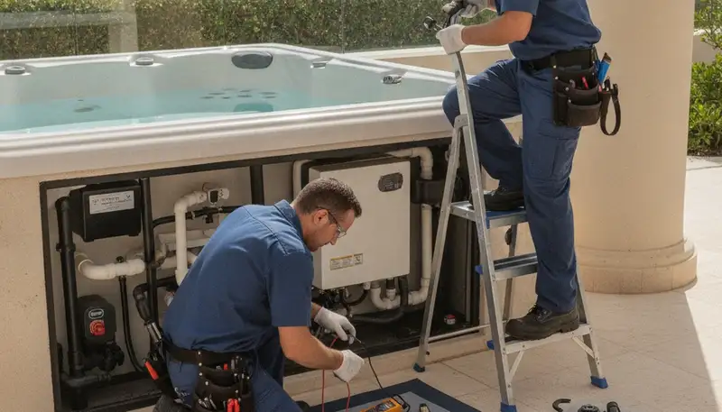Spa repair service for Loveland, CO homes by On Call Plumbers