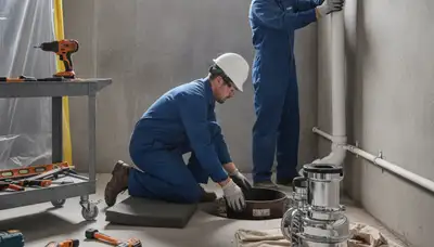 Sump pump installation by Loveland, CO plumbers for home moisture and snowmelt protection